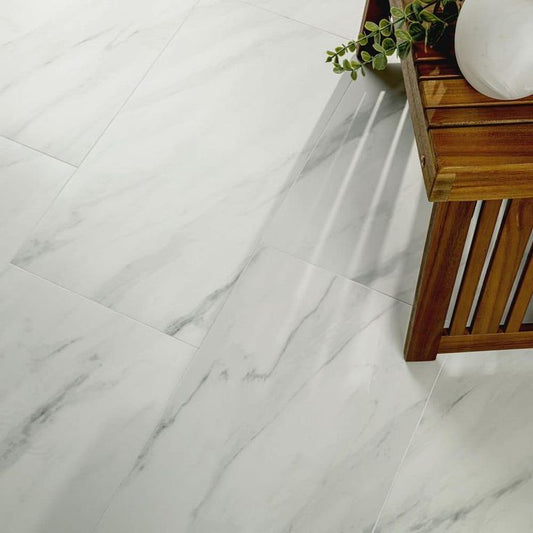 MSI Kolasus White 12 in. x 24 in. Matte Porcelain Floor and Wall Tile (16 sq. ft. /case)