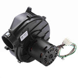 Fasco A136 blower motor - side view (Type: Permanent Split Capacitor; Voltage: 115V)