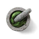 6 in. x 4.3 in. Granite Mortar and Pestle