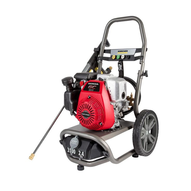 Karcher G3100 XH - 3100 PSI Gas PW, 2.4 GPM with Honda GC190 Engine - Axial Pump - VersaGRIP Trigger Gun