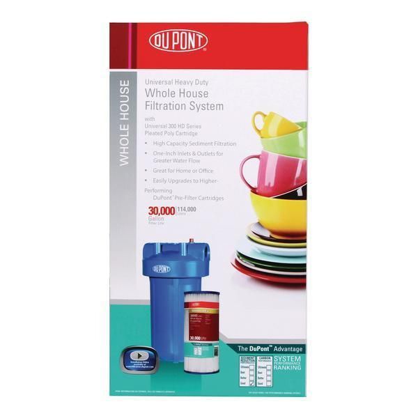 Heavy Duty Whole House Water Filtration System