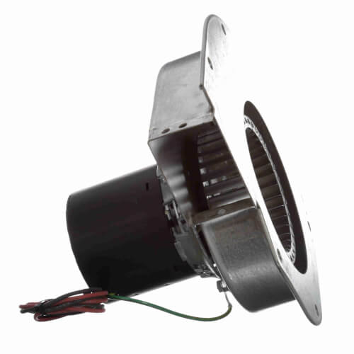 Fasco A150 inducer motor - label view (Type: Shaded Pole; Voltage: 208/230V)