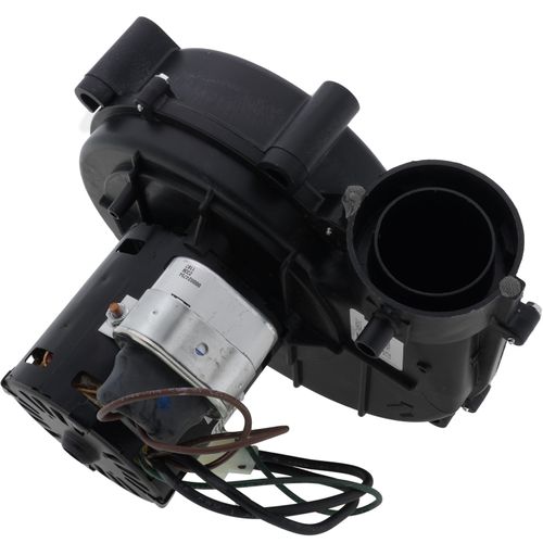 Fasco A165 inducer motor - side view (Type: Permanent Split Capacitor; Voltage: 115V)