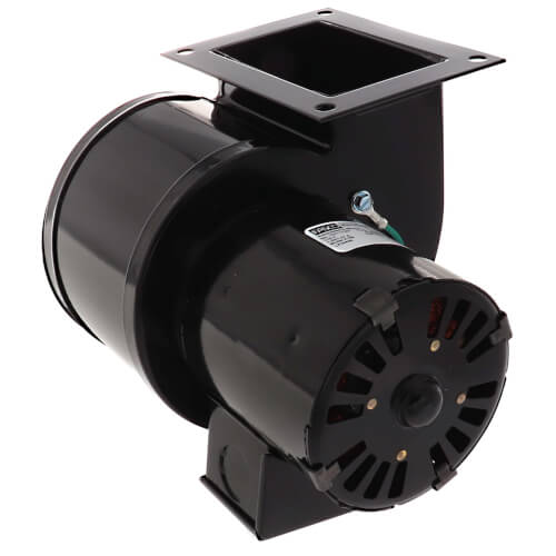 Fasco A166 blower motor - side view (Type: Shaded Pole; Voltage: 115V)
