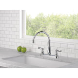Foundations 2-Handle Standard Kitchen Faucet in Chrome - Super Arbor