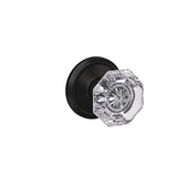 Custom Alexandria Satin Nickel Alden Trim Combined Interior Glass Door Knob - Super Arbor