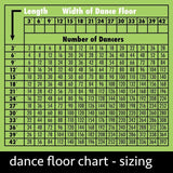 White Portable Commercial Dance Floor - Indoor & Outdoor, 27' x 27'