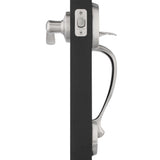 Chelsea Satin Nickel Handle Only with Left-Handed Tustin Door Lever - Super Arbor