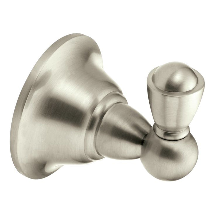 Moen Sage Single Hook Spot Resist Brushed Nickel Towel Hook