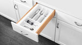 Rev-A-Shelf 21.25-in x 17.5-in Plastic Cutlery Insert Drawer Organizer