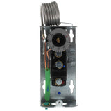 Johnson Controls A19BBC-2C temperature controller - side view (Differential: Adjustable; Application: Cool Only)