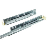 12 in. 100 lbs. Under Mount Soft Close Full Extension Cabinet Drawer Slide (5-Pairs)
