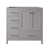 Caroline Madison 36 in. W Bath Vanity Cabinet Only in White - Super Arbor