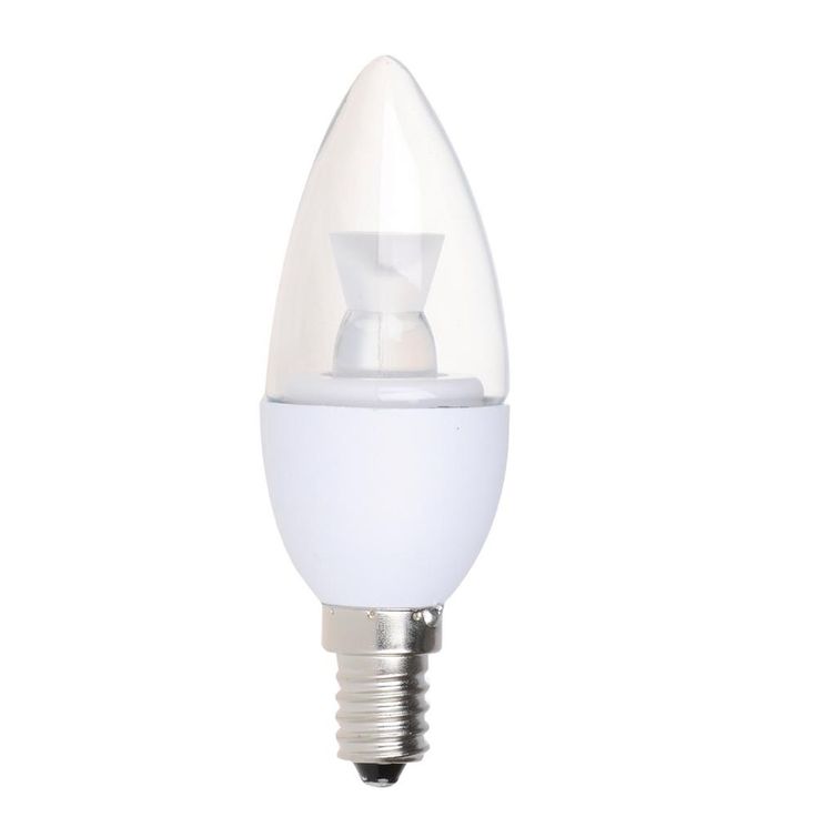 Simply Conserve 40W Equivalent Soft White 2700K Candelabra Dimmable 25,000-Hour Clear LED Light Bulb (50-Pack)