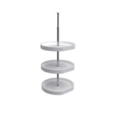Rev-A-Shelf 3-Tier Plastic D-shape Cabinet Lazy Susan