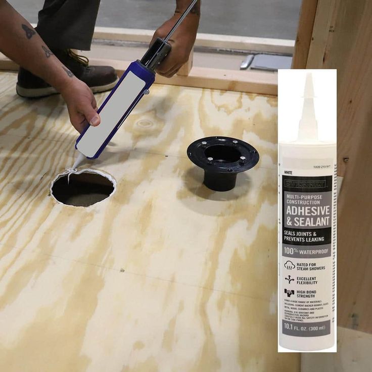 Everbilt Watershield Shower System 10.1 oz Multi-Purpose Construction Adhesive Sealant