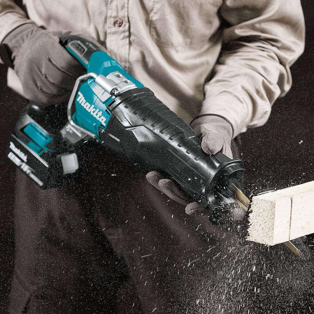 18-Volt 4-Piece 5.0Ah LXT Lithium-Ion Brushless Cordless Combo Kit Hammer Drill/ Impact Driver/ Recipro Saw/ Flashlight - Super Arbor