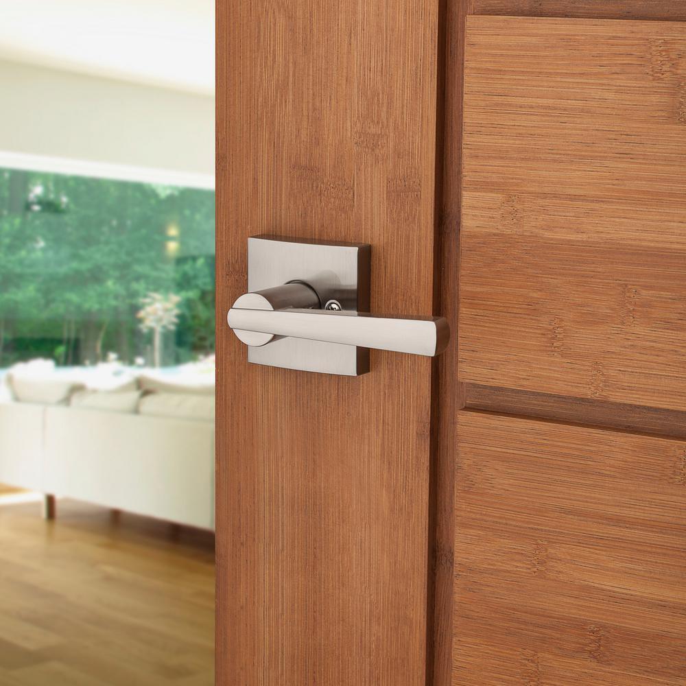 Prestige Spyglass Satin Nickel Dummy Door Lever - Super Arbor