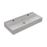 Nameeks Teorema Wall Mounted Bathroom Sink in White