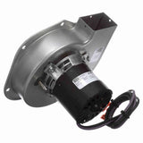 Fasco A223 inducer motor - label view (Type: Shaded Pole; Voltage: 208/230V)