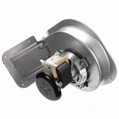 Fasco A229 inducer motor - label view (Type: Shaded Pole; Voltage: 115V)