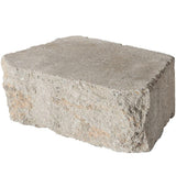 4 in. x 11.75 in. x 6.75 in. Pewter Concrete Retaining Wall Block - Super Arbor