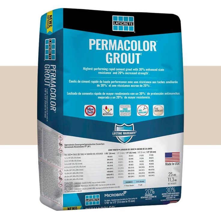 85 Almond Permacolor Grout (25 lbs)