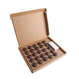 1.3 in. Oil Rubbed Bronze Traditional Top Ring Cabinet Knob (25-Pack) - Super Arbor