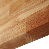 Sparrow Peak Rubberwood 6-ft Natural Straight Butcher Block Rubberwood Kitchen Countertop