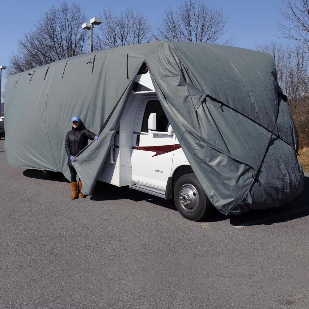 Budge Standard 256 in. x 105 in. x 108 in. Class C RV Cover Size RVC-A - Super Arbor