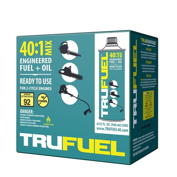 TruFuel TruFuel 40:1 Pre Oil Mix (6-Pack)