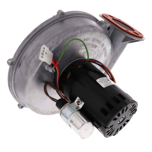 Fasco A272 inducer motor - side view (Type: Permanent Split Capacitor; Voltage: 208/230V)