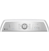 GE 7.4-cu ft Reversible Side-Swing Door Steam Cycle Gas Dryer, Diamond Gray, ENERGY STAR