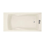 Evolution 72 in. x 36 in. Acrylic Reversible Drain Bathtub in White - Super Arbor