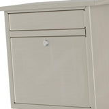 Maya Locking Stainless Steel Wall Mount Mailbox - Super Arbor