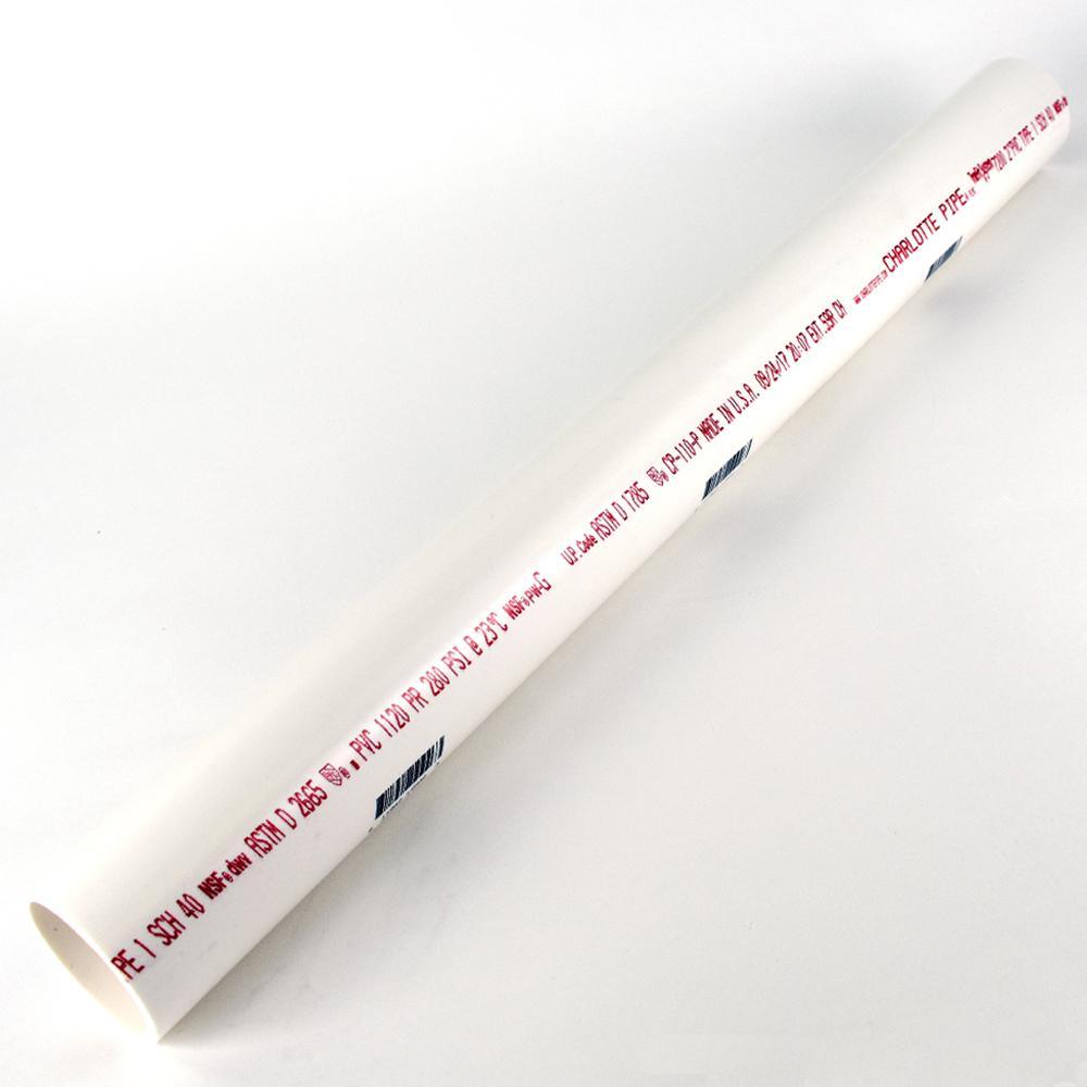 4 in. x 2 ft. PVC DWV Sch. 40 Pipe - Super Arbor