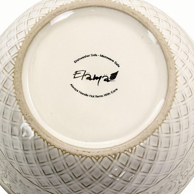 Ivory Lotus 16-Piece Traditional White Stoneware Dinnerware Set (Service for 4)