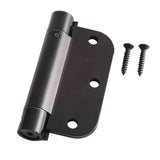 3-1/2 in. Oil-Rubbed Bronze 5/8 in. Radius Adjustable Spring Door Hinge - Super Arbor