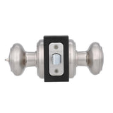 Prestige Alcott Satin Nickel Bed/Bath Door Knob (4-Pack) - Super Arbor
