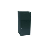 Collection Vault with Front Access and Tote in Black - Super Arbor