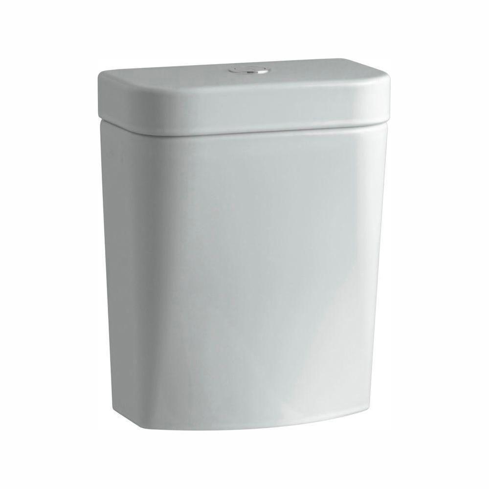 Persuade Circ 1.0 or 1.6 GPF Dual Flush Toilet Tank Only in Almond - Super Arbor