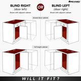 Rev-A-Shelf 2-Tier Plastic Half Moon Cabinet Lazy Susan