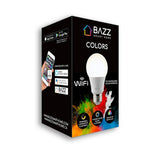 BAZZ Smart Home 60-Watt Equivalent A19 Dimmable Tunable RGB Smart Wi-Fi LED Light Bulb