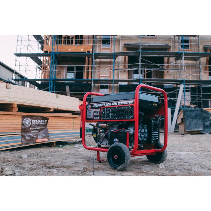 All Power 12,000-Watt Dual Fuel Propane and Gasoline Powered Electric Start Portable Generator