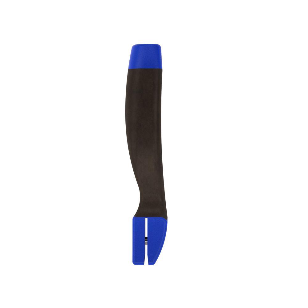 12 in. Blue Steel Tape Knife with Comfort Grip Handle - Super Arbor