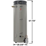 Commercial Triton Heavy Duty High Efficiency 80 Gal. 300K BTU ULN Natural Gas Power Direct Vent Tank Water Heater - Super Arbor