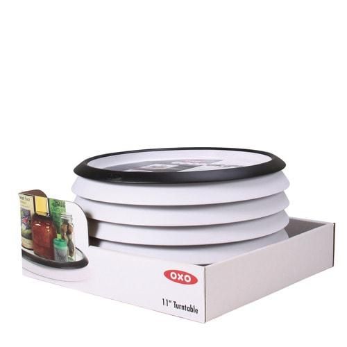 OXO 1-Tier Plastic Full Circle Tabletop Lazy Susan