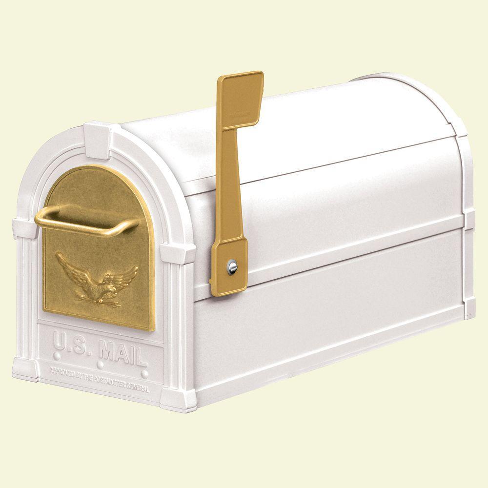 4800 Series Eagle Rural Post-Mount Mailbox - Super Arbor