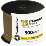 500 ft. 12 White Stranded CU THHN Wire - Super Arbor