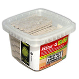 2-5/8 in. Self-adhesive Felt Pads (100-Pack) - Super Arbor